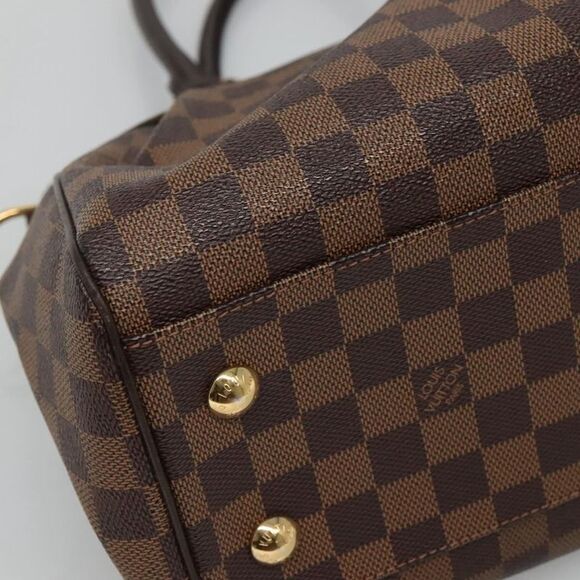 Louis Vuitton Trevi Handbag Damier Brown Canvas Handbag (Pre-Owned) - Picture 9 of 16